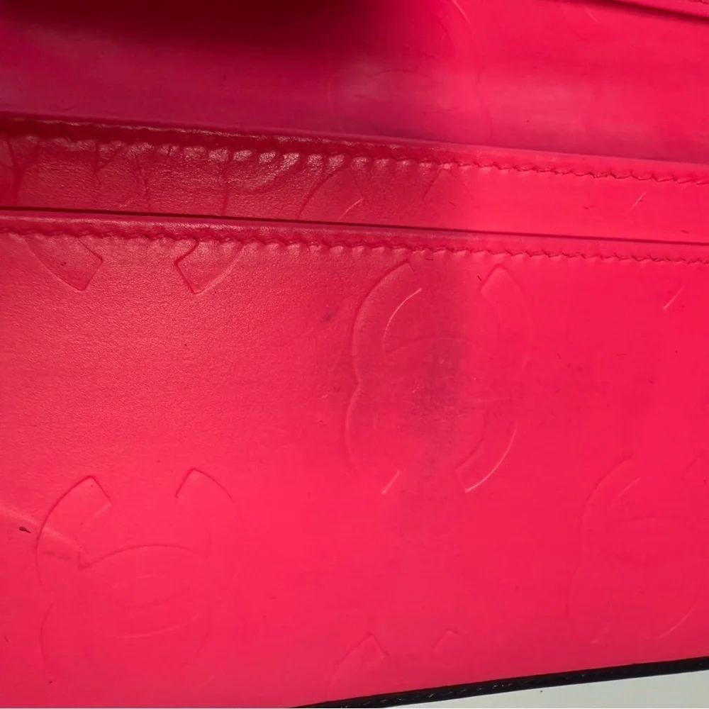 CHANEL Cambon Black Quilted Leather Wallet